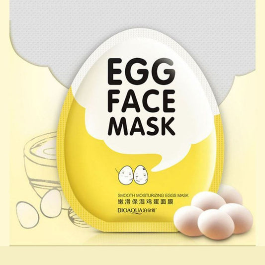 BIOAQUA Egg Face Smooth Moisturizing Egg Sheet Mask